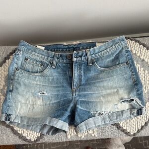 Denim Blue Women's Shorts